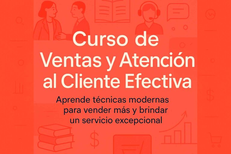 Curso de ventas EFECTIVAS y atención al cliente